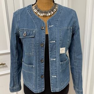 Caio Panic Japanese Denim Chore Jacket | Size Small | Utility Jacket